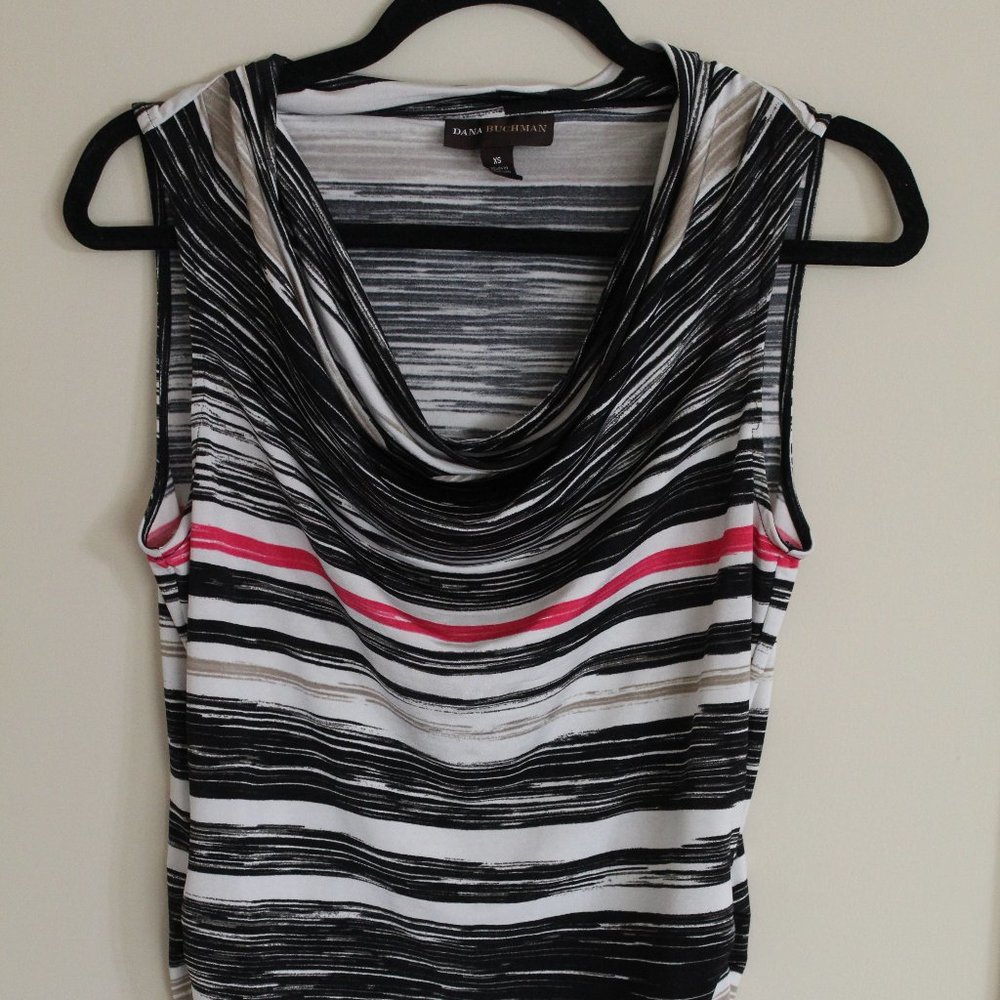 Dana Buchman Sleeveless Blouse, long